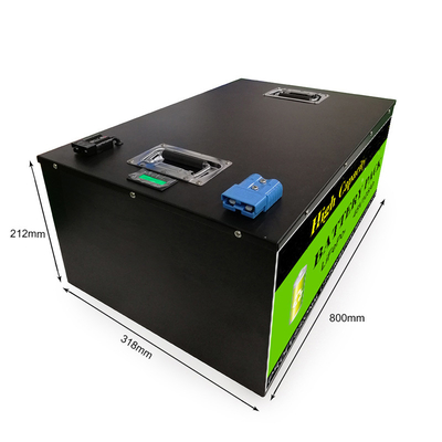 puissance de support de batterie de rechange 105Ah de 72V Lifepo4 SLA pour la caméra campante de télévision en circuit fermé de système solaire
