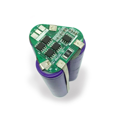 carte PCB d'Assemblée d'équilibrage de 12V 100Ah 18650 BMS 3s 10A pour la batterie au lithium