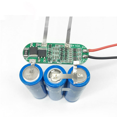 Batterie au lithium de Pylontech 18650 Bms 3s 12V 10amp 11.1V Lifeo4