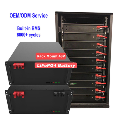 Maison UPS Lifepo4 de la batterie 48V 50Ah de stockage de l'énergie de télécom