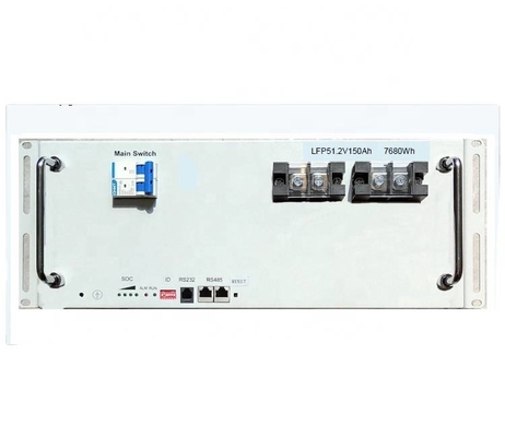 la batterie au lithium des télécom 100Ah 48V phosphatent le paquet de la batterie Lifepo4 avec l'écran d'affichage à cristaux liquides