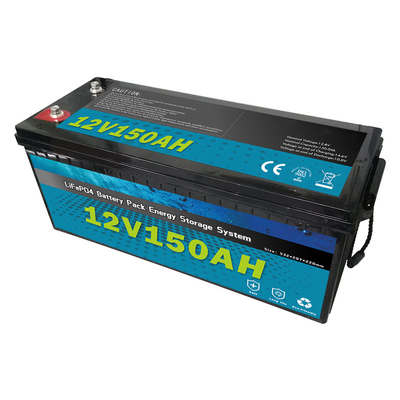Batteries des loisirs Lifepo4 pour le système à énergie solaire de stockage des camping-cars 12V 150AH rv