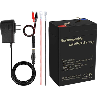 batterie au lithium de la moto 6V 6Ah Lifepo4 Talentcell rechargeable