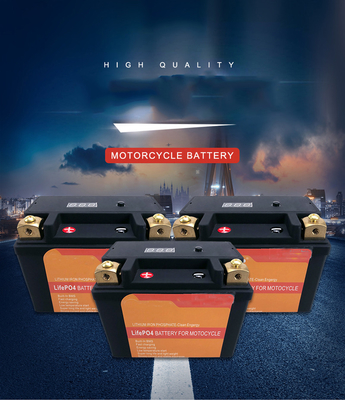 Batterie au lithium de 4AH 12V sur la moto avec BMS Starter Stop Batteries