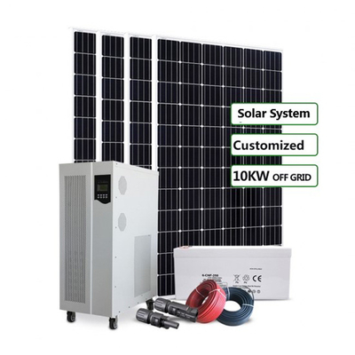 Hybride outre du système d'alimentation solaire de grille 3KW 5KW 8KW 10KW avec des batteries