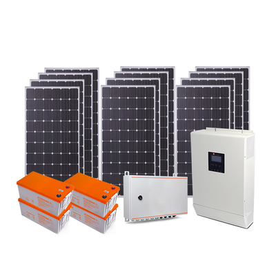 5000w outre des systèmes d'alimentation solaire résidentiels de grille 5kw complet