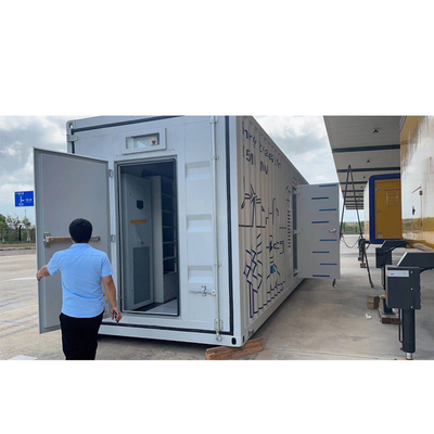 0.5MW sur la grille outre du conteneur Lifepo4 IP65 du système solaire 1MWH ESS de grille extérieur