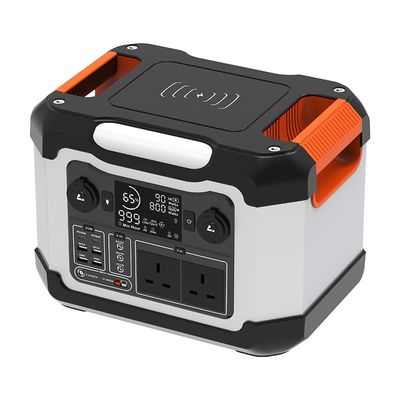 Station d'énergie portable 1200W avec capacité de 30000mAh et chargeur sans fil pour le camping